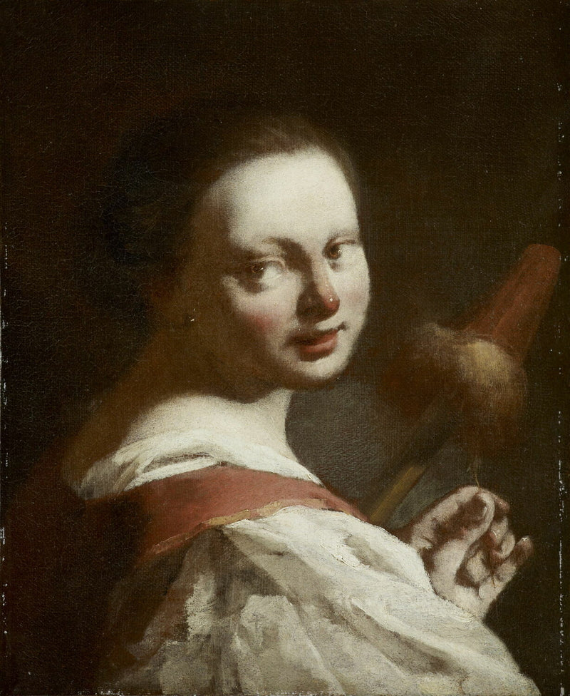Jonge weefster - Giovanni Battista Piazzetta
