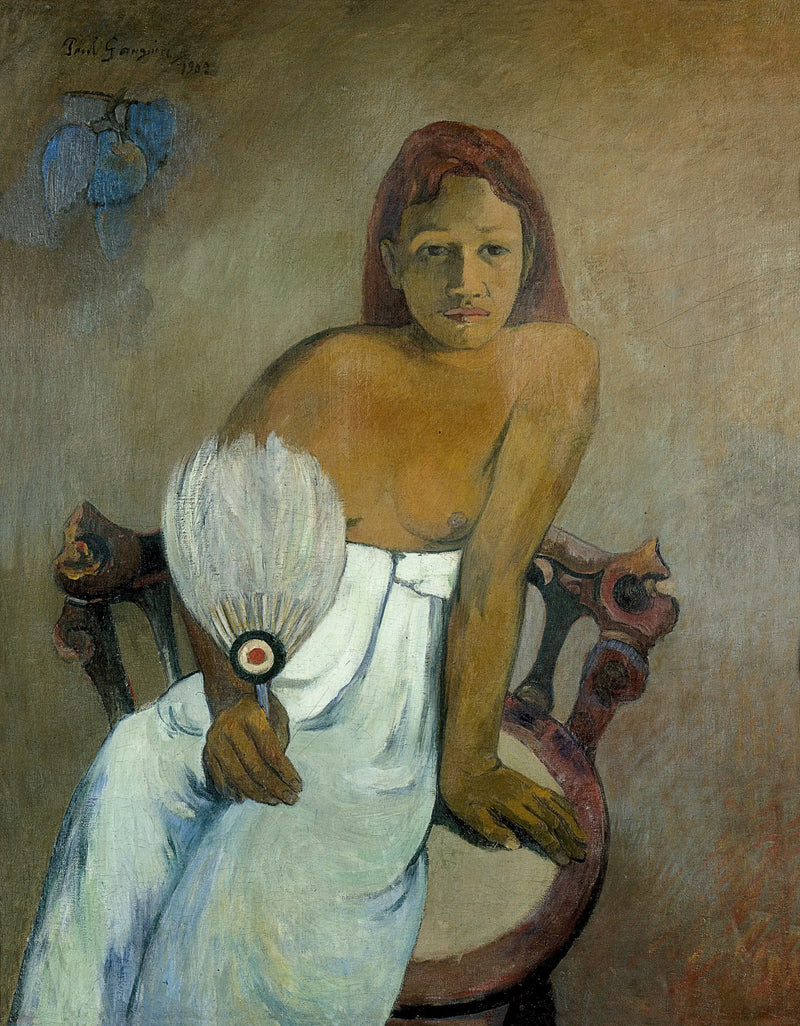 Meisje met de waaier - Paul Gauguin