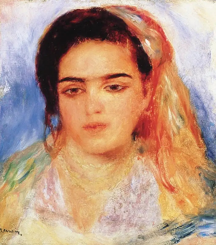 Jonge Algerijnse meid - Pierre-Auguste Renoir