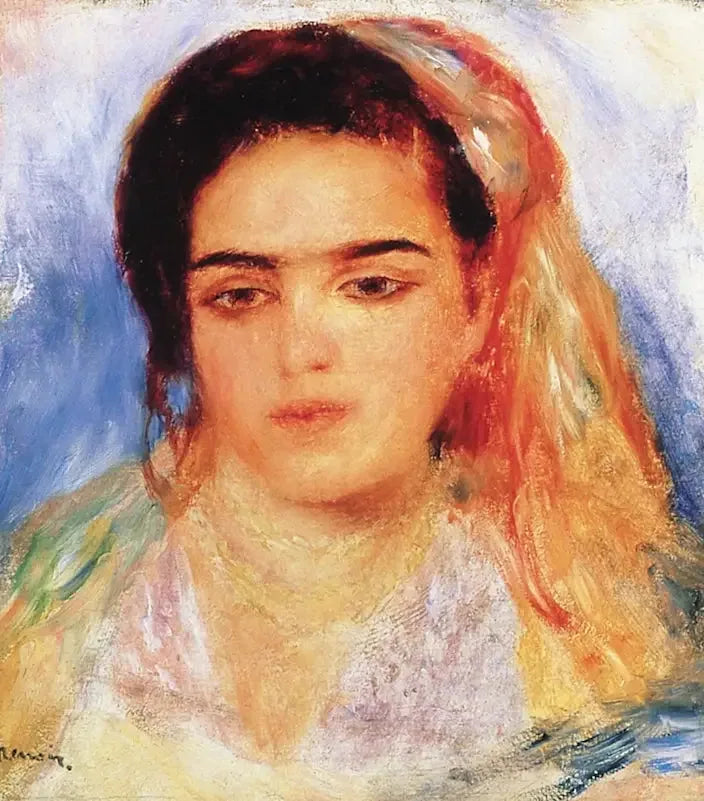 Jonge Algerijnse meid - Pierre-Auguste Renoir