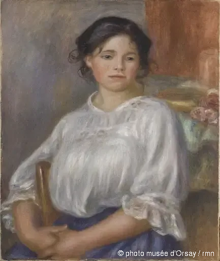 Zittend Meisje - Pierre-Auguste Renoir