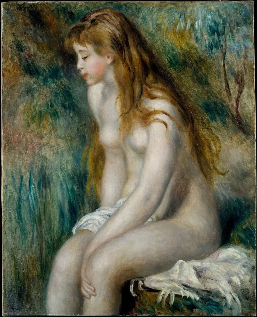 Jong Meisje in bad - Pierre-Auguste Renoir