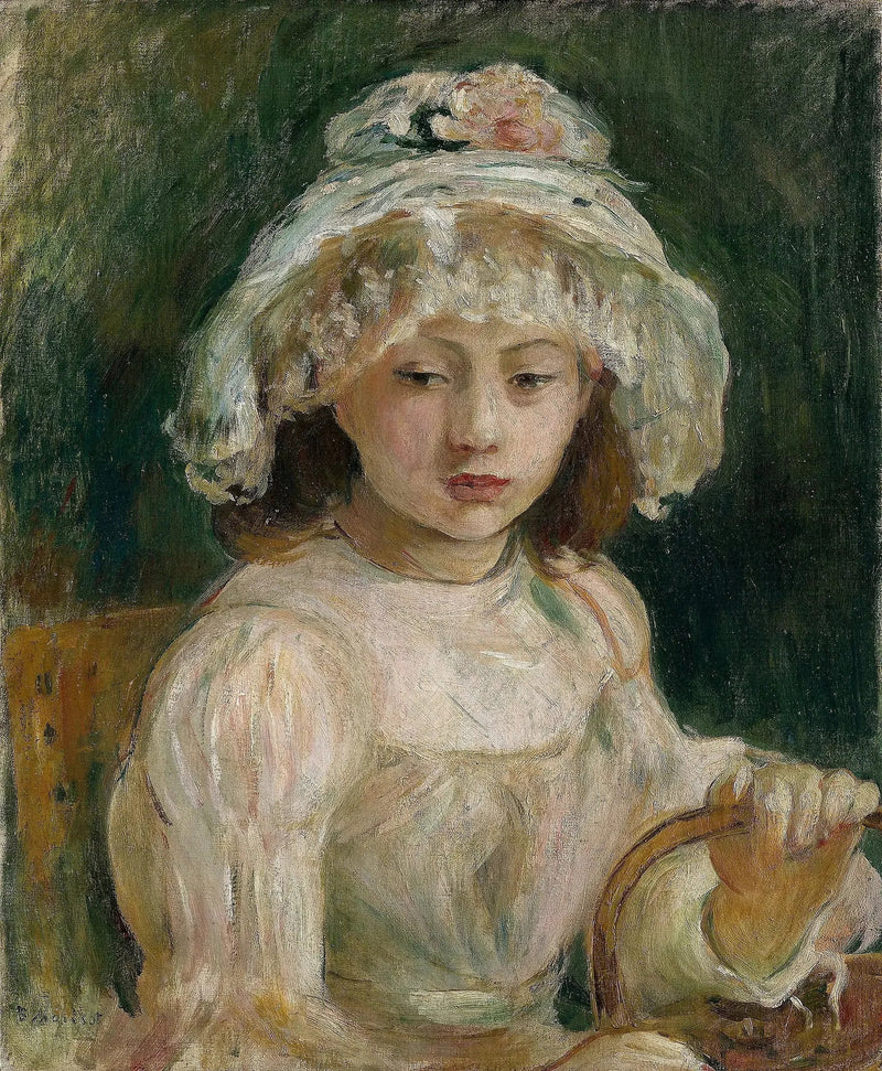 Meisje met hoed - Berthe Morisot