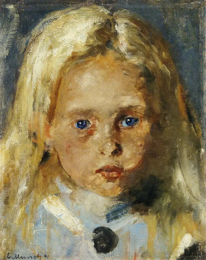 Jong Blond Meisje - Edvard Munch