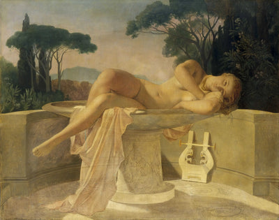 Jeune Fille dans un vase - Paul Delaroche - Alpha Reproduction