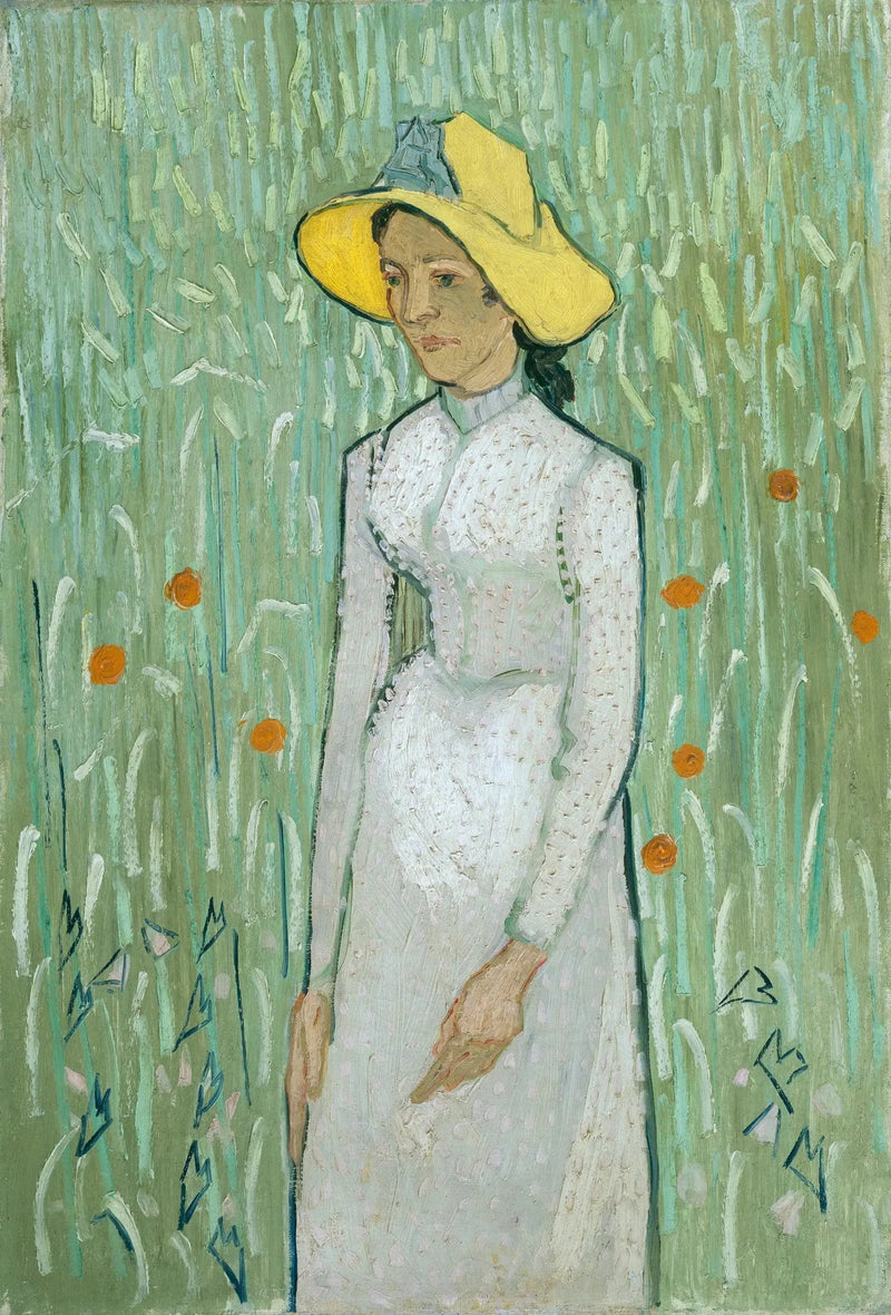 Meisje in het wit - Vincent van Gogh