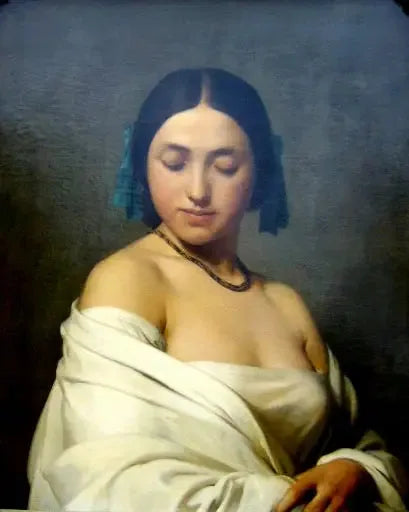 Jonge Meisje - Hippolyte Flandrin