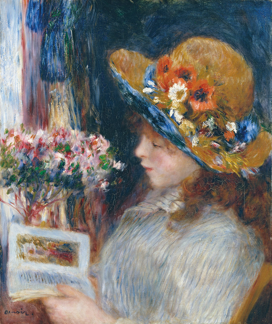 Jong Meisje aan het Lezen - Pierre-Auguste Renoir