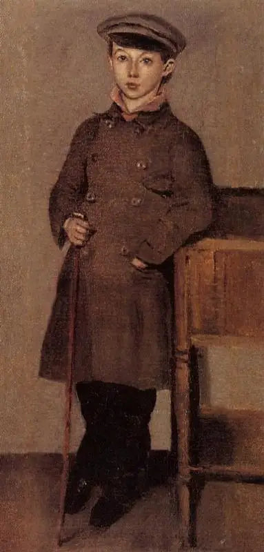 Jonge jongen uit de familie Corot - Jean-Baptiste Camille Corot