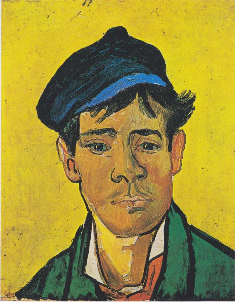 Jongeman met pet - Vincent van Gogh