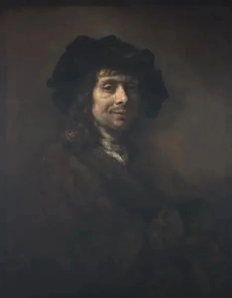 Portret van een jonge man, misschien een kunstenaar - Rembrandt