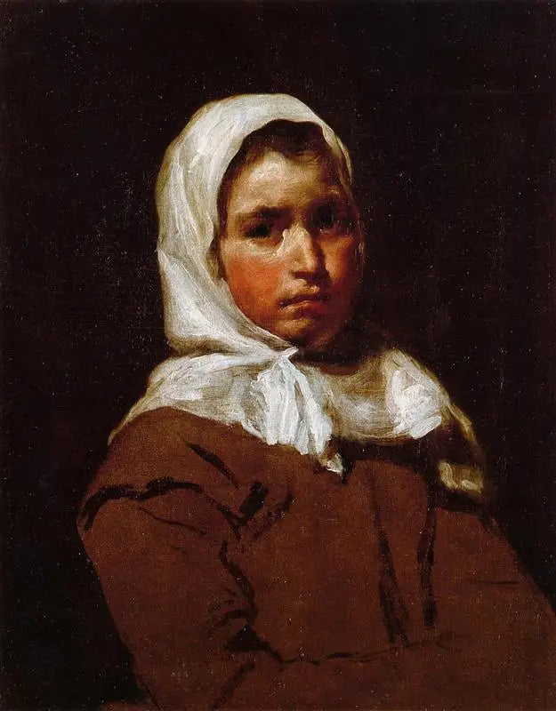 Jonge boerendochter - Diego Velázquez
