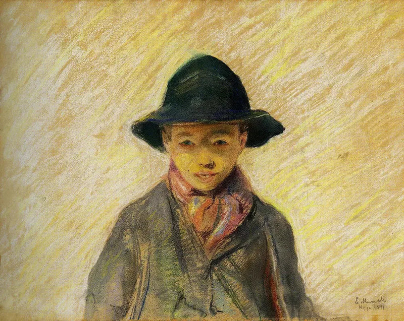 Jonge Vissers van Nice - Edvard Munch