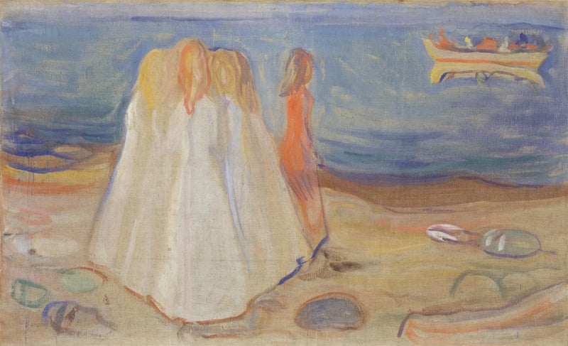 Jonge Vrouwen op het Strand (Frise Reinhardt) - Edvard Munch