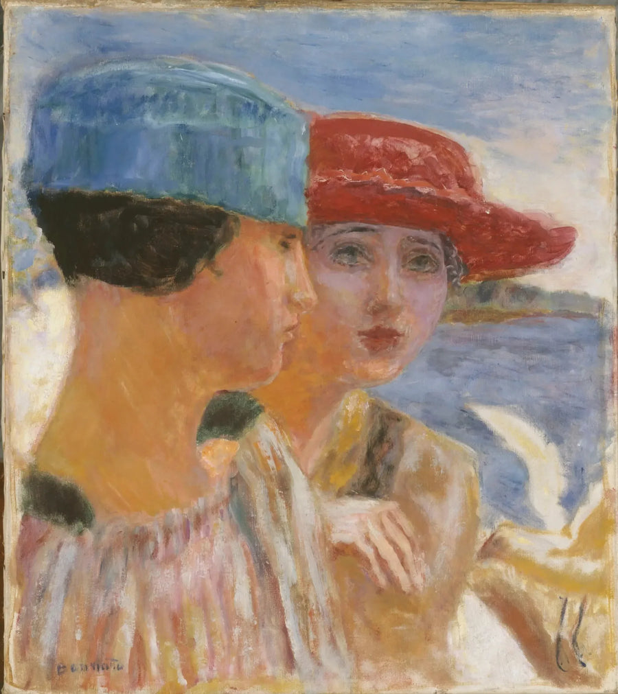 Meisjes met de meeuw - Pierre Bonnard