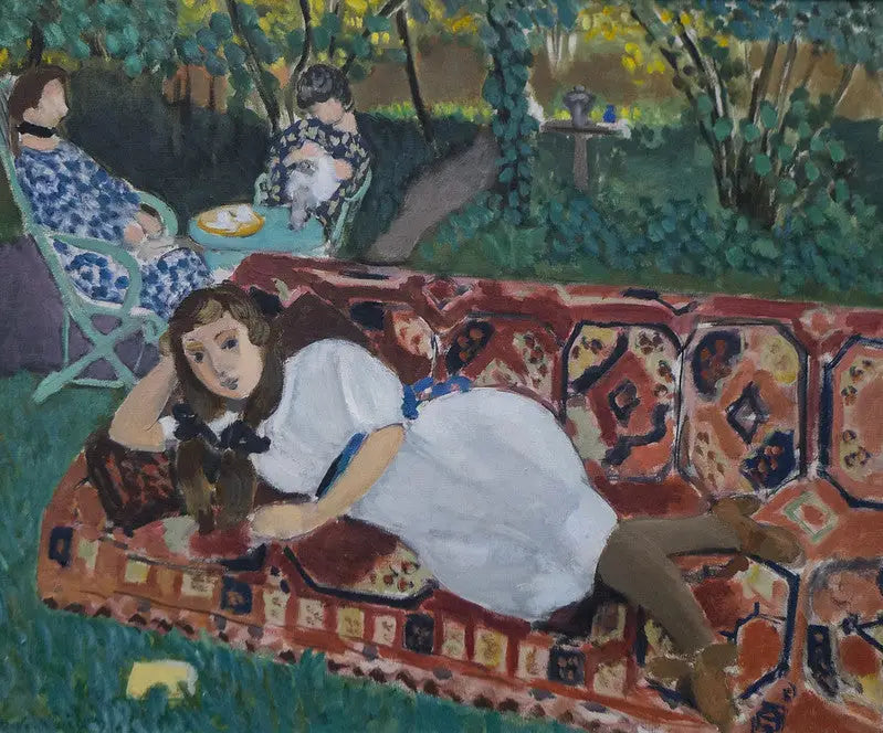 Jonge Meisjes in de tuin - Henri Matisse