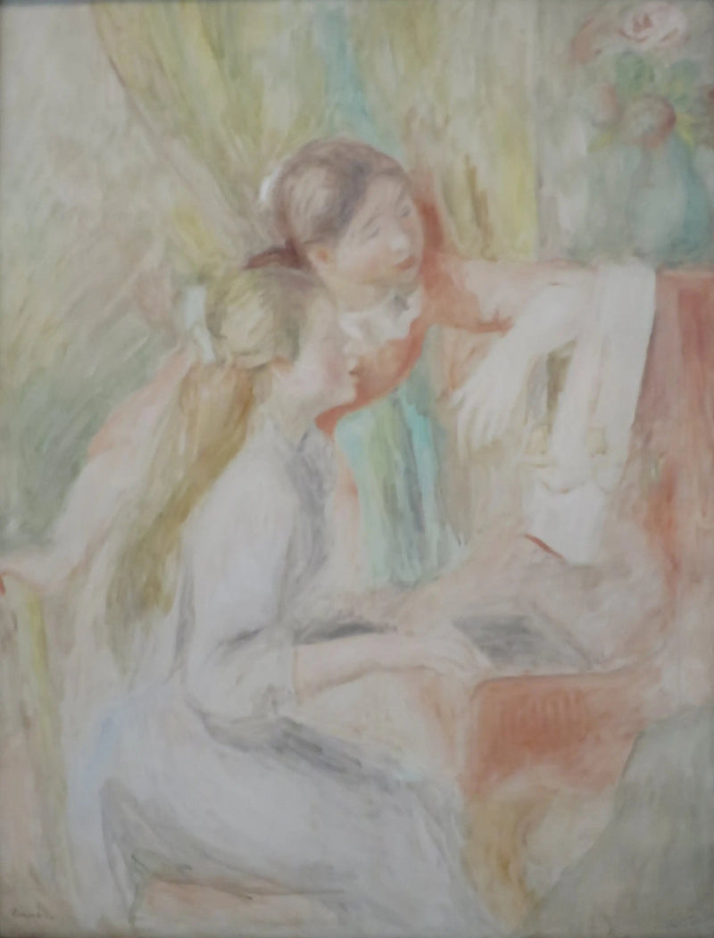 Meisjes aan de piano - Pierre-Auguste Renoir