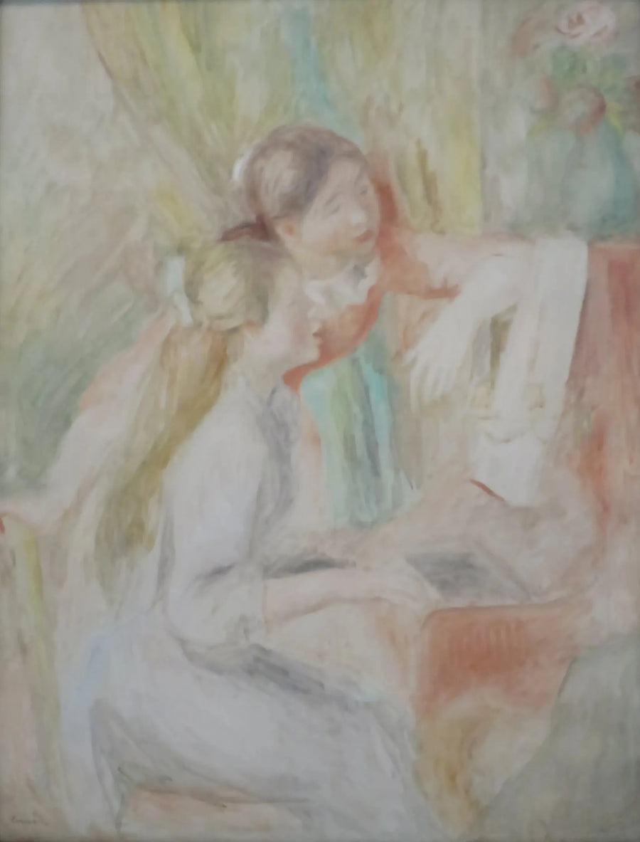 Meisjes aan de piano - Pierre-Auguste Renoir