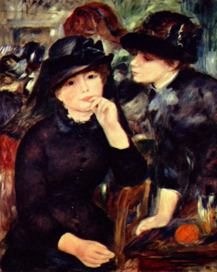 Jonge Meisjes in het zwart - Pierre-Auguste Renoir