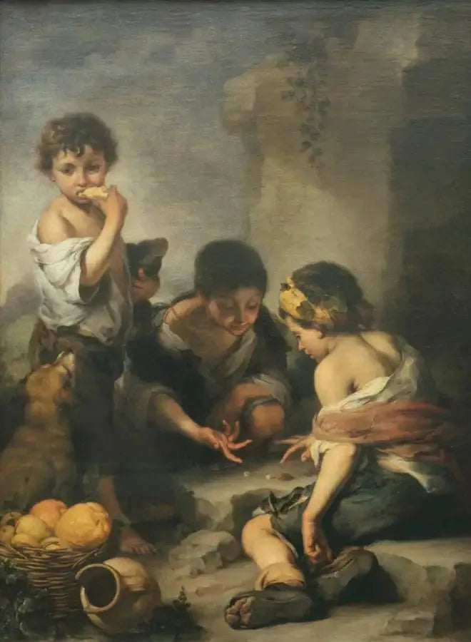 Jonge jongens die dobbelen - Bartolomé Esteban Murillo

Source:
Jeunes garçons jouant aux dés - Bartolomé Esteban Murillo