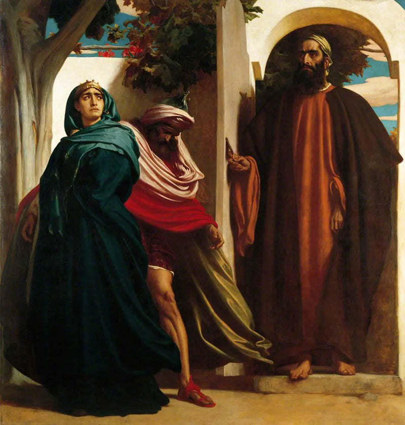 Jézabel en Achab - Frederic Leighton

Source:
Jézabel et Achab - Frederic Leighton