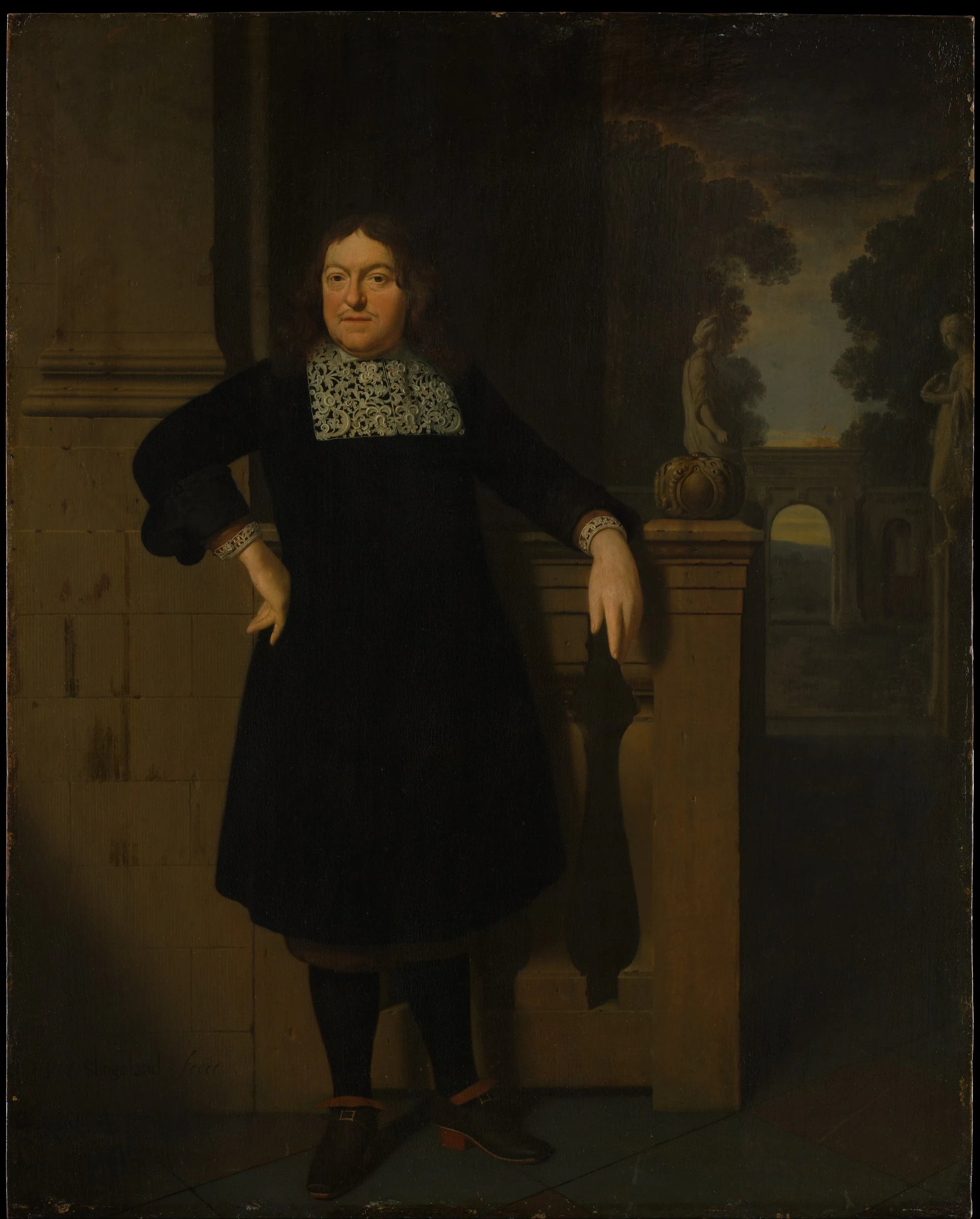 Johan Hulshout (1623–1687) - Pieter van Slingelandt