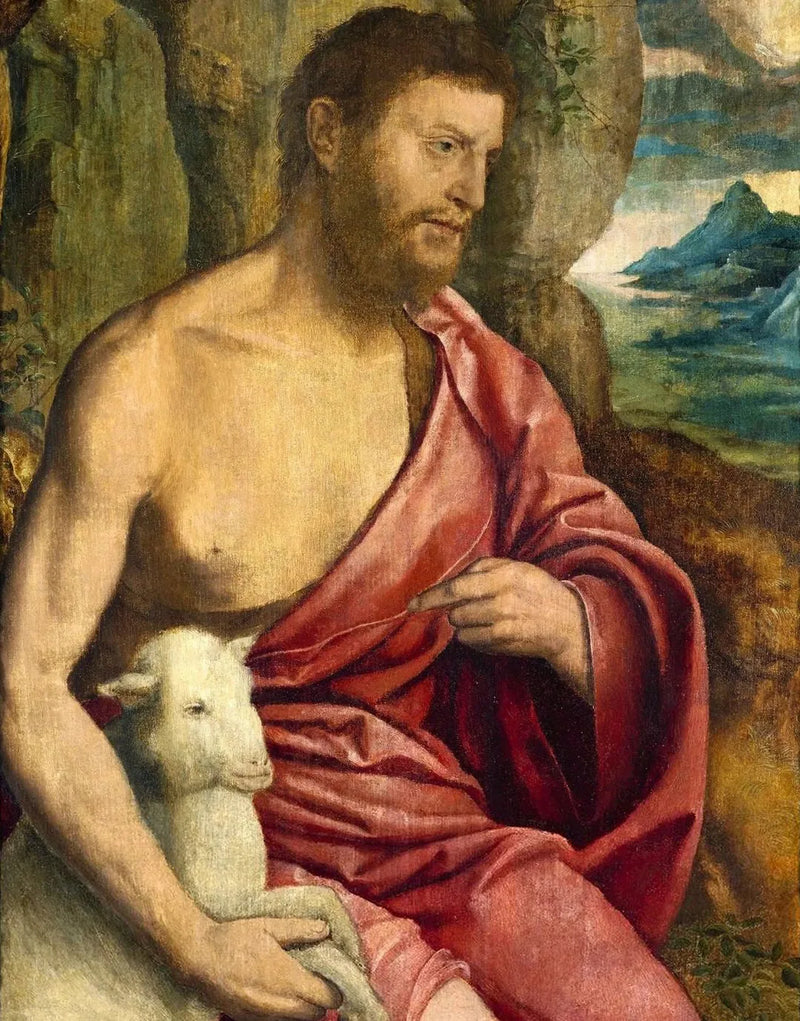 Johannes de Doper. - Joos van Cleve