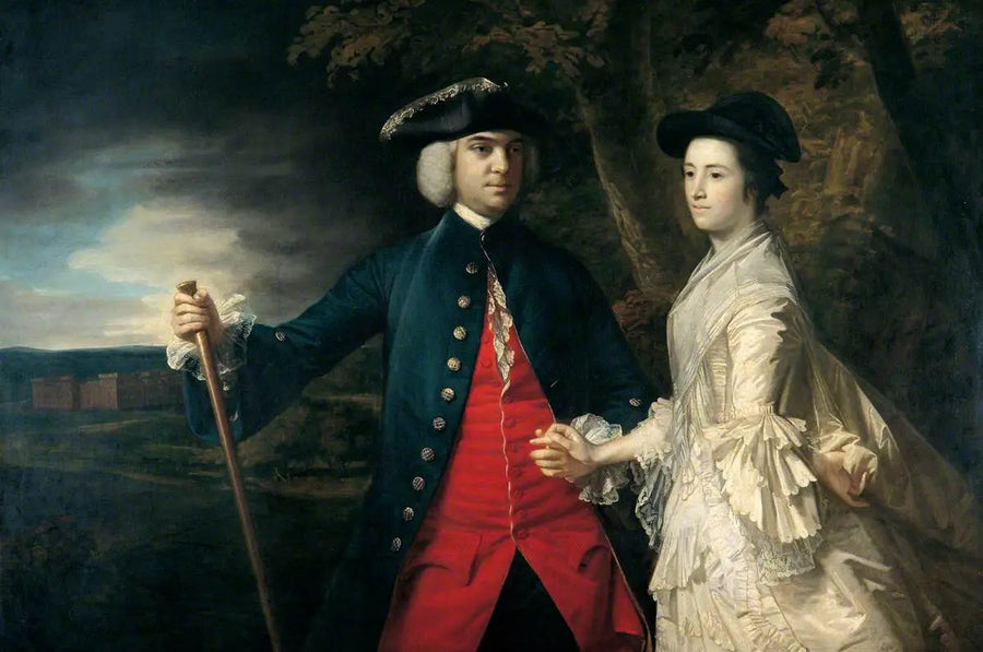 Johann, 2e graaf van Egmont en zijn tweede vrouw Catherine - Joshua Reynolds

Source:
John, 2e comte d'Egmont et sa seconde épouse Catherine - Joshua Reynolds