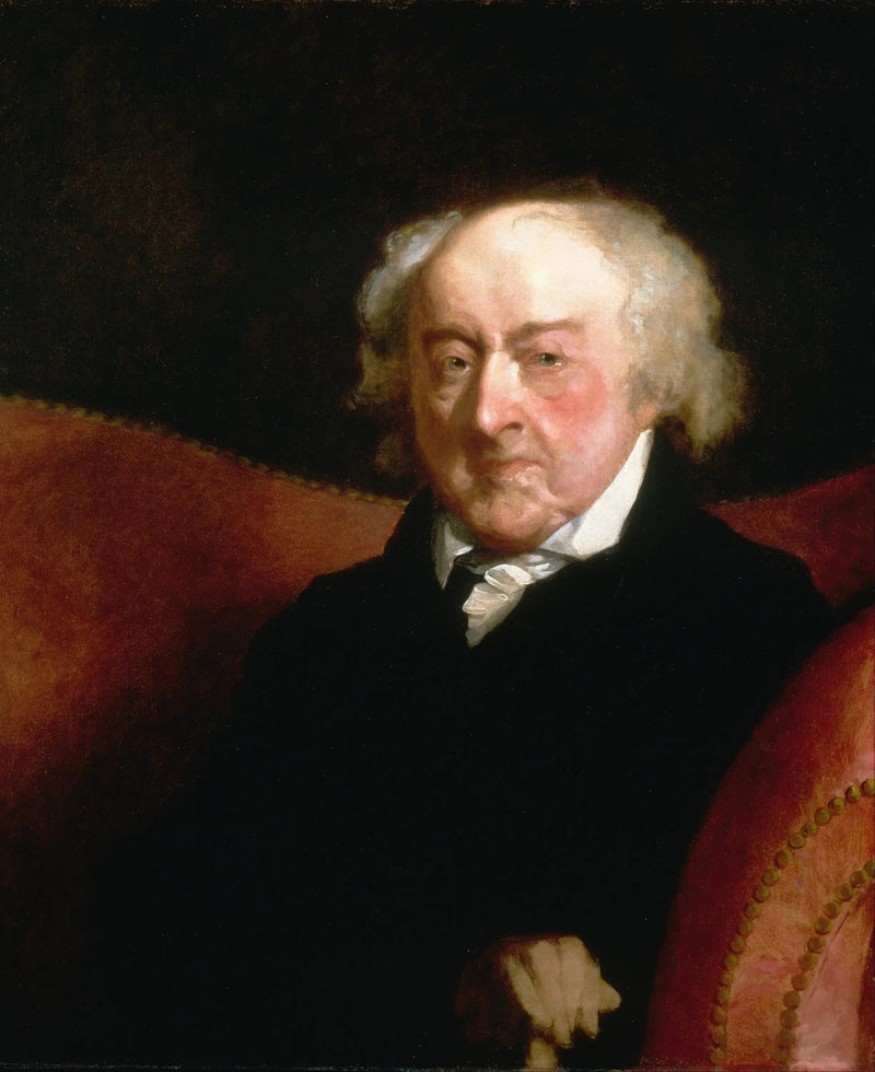 Reproductie van een olieverfschilderij - Klassiek kunstwerk - Canvasprint - Decoratie voor woonkamer, slaapkamer, kantoor - Afmetingen: 50x70 cm

Source:
John Adams - Gilbert Stuart