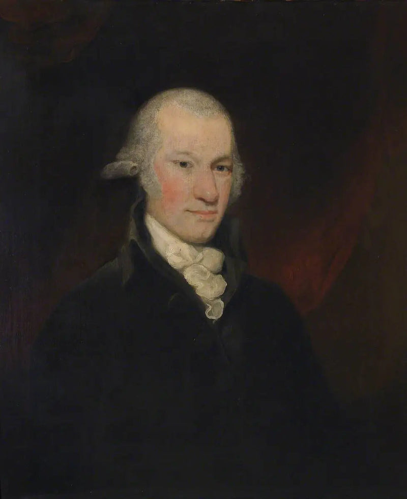 John Charles Villiers (1757–1838), 3e graaf van Clarendon - Gilbert Stuart

Source:
John Charles Villiers (1757–1838), 3e comte de Clarendon - Gilbert Stuart