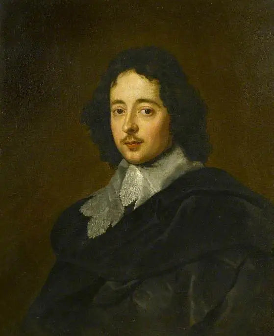 John Claypole (1625–1688), cavaleriecommandant van Oliver Cromwell - Antoine van Dyck

Source:
John Claypole (1625–1688), maître de cavalerie d'Oliver Cromwell - Antoine van Dyck