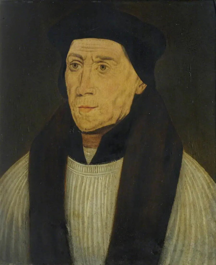 De titel van het product in het Frans naar het Nederlands vertalen.

Bron:
John Fisher (1459–1535), bisschop van Rochester, eerste dame Margaret Professor in de Godgeleerdheid (1503), Rooms-Katholieke martelaar - Hans Holbein de Jonge