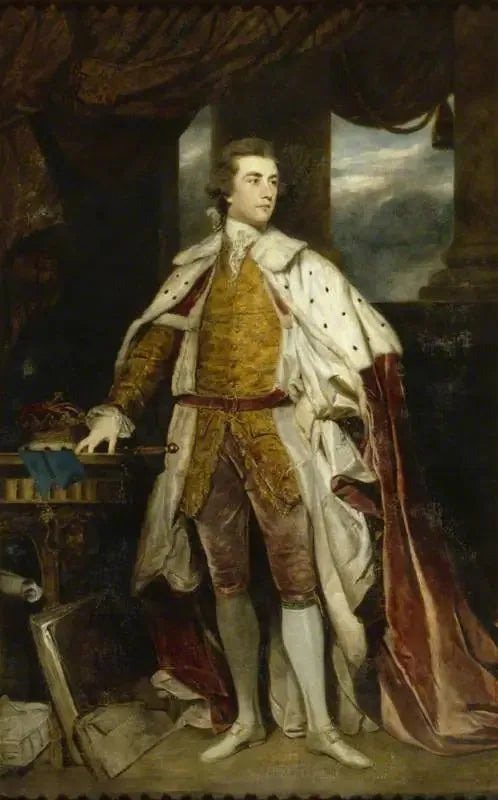 Johann Friedrich Sackville, 3e hertog van Dorset, KG (1745-1799) - Joshua Reynolds

Source:
John Frederick Sackville, 3e duc de Dorset, KG (1745-1799) - Joshua Reynolds