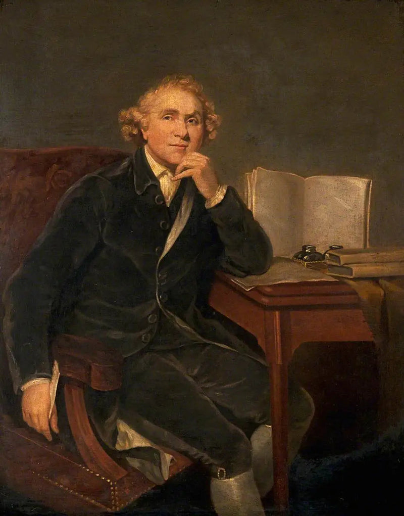 John Hunter (1728–1793), chirurg en anatomist - Joshua Reynolds

Source:
John Hunter (1728–1793), chirurgien et anatomiste - Joshua Reynolds