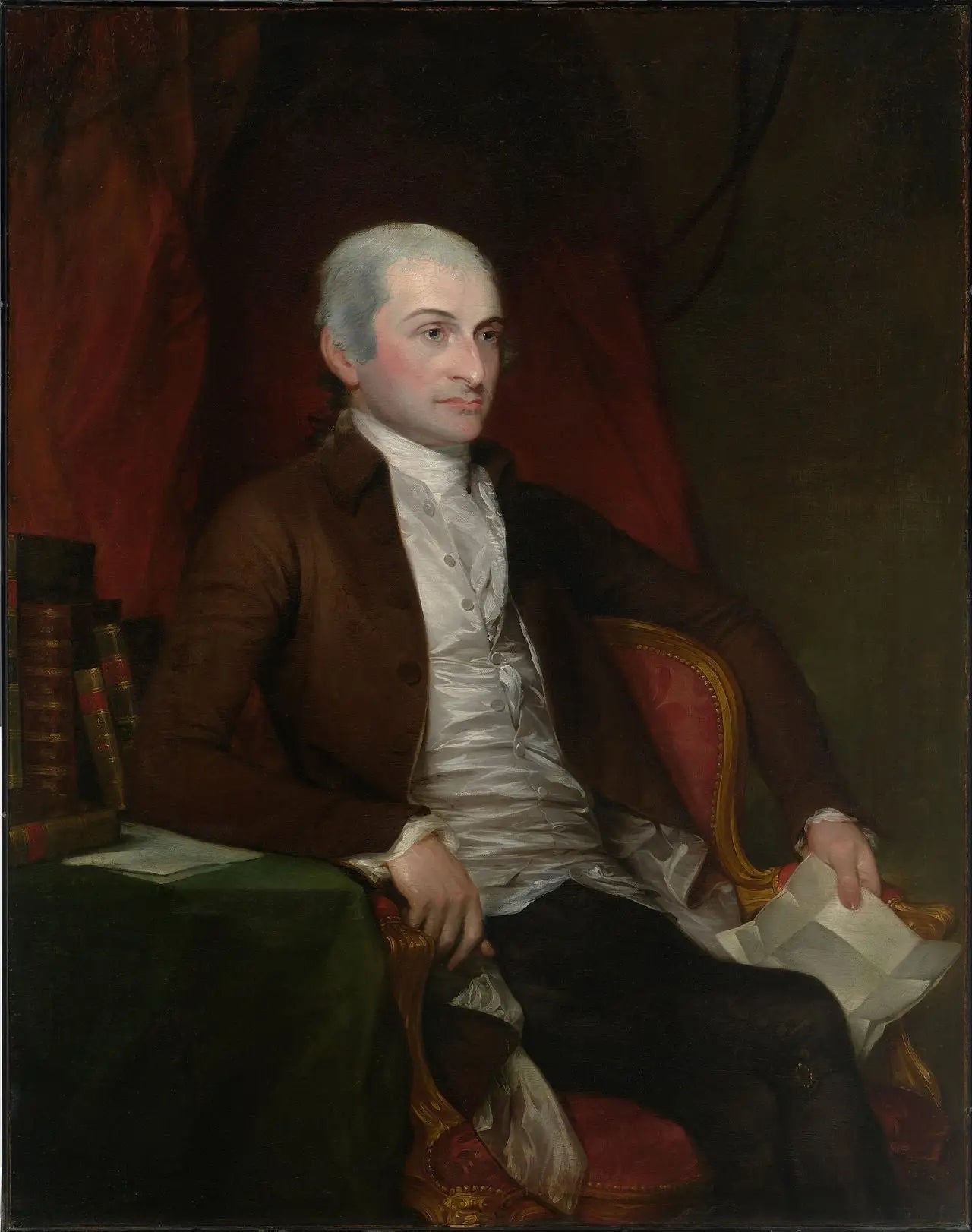 John Jay - Gilbert Stuart image 1 reproduction d’œuvre d’art à l’huile