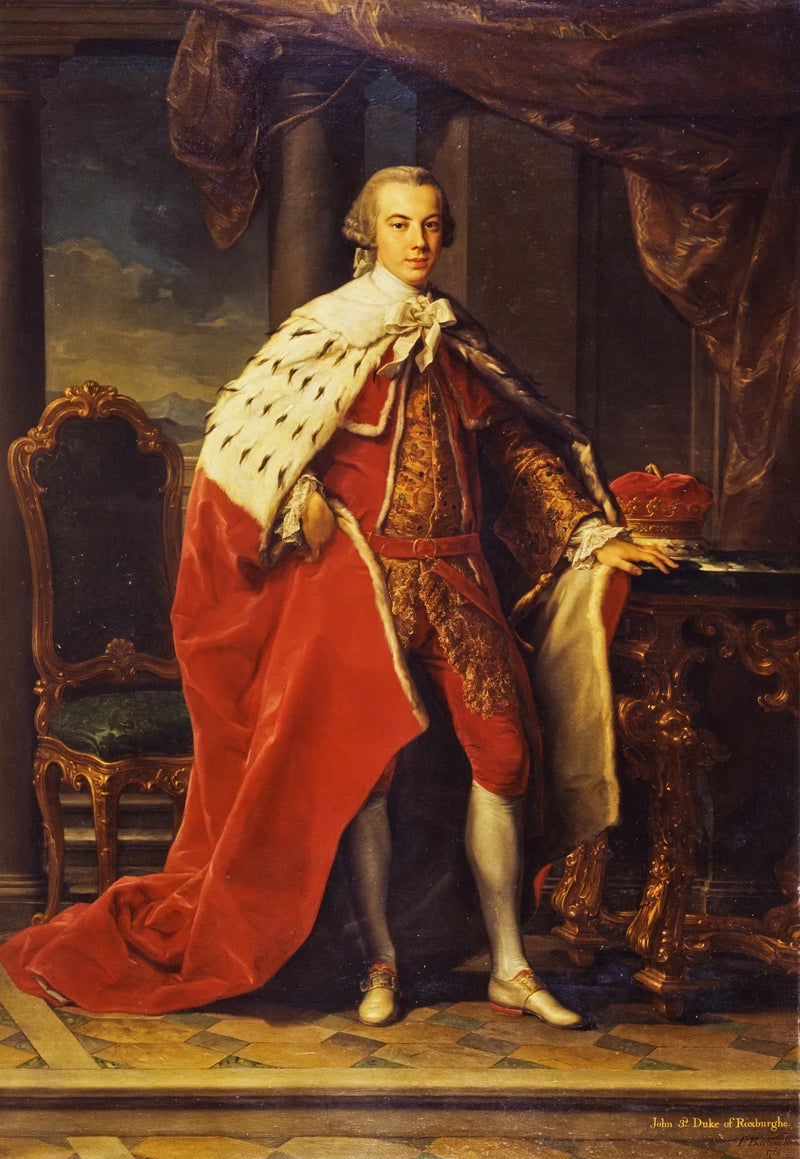 John Ker, 3e hertog van Roxburghe, 1740 - 1804. Bibliothecaris - Pompeo Batoni