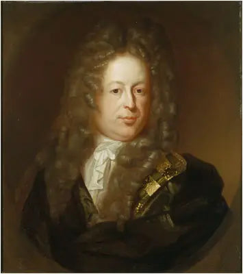 John Lowther, 1e vicomte van Lonsdale (1655–1700), eerste lord van de Schatkist en lord van het privézegel - Hyacinthe Rigaud