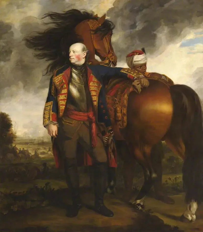 Johann Manners (1721–1770), markies de Granby - Joshua Reynolds

Source:
John Manners (1721–1770), marquis de Granby - Joshua Reynolds