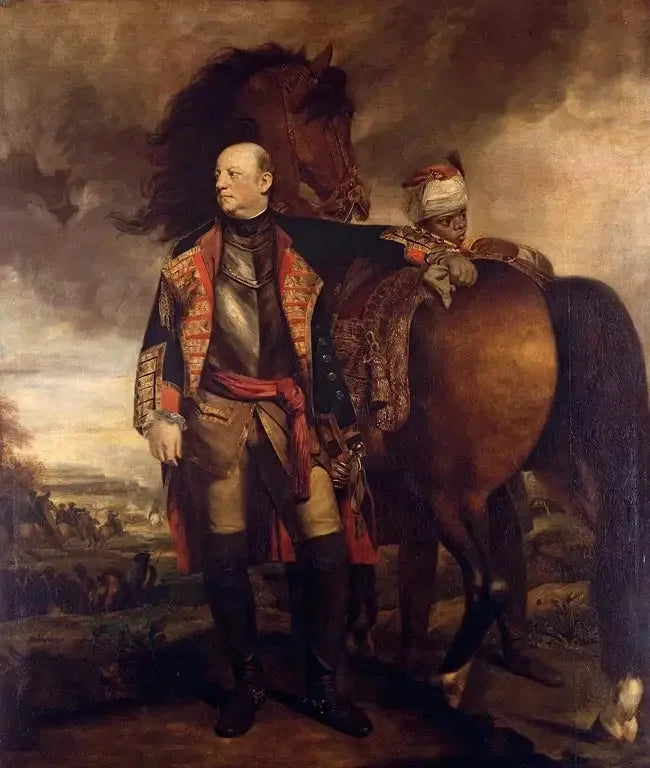 John Manners, markies de Granby (1721-1770) - Joshua Reynolds

Source:
John Manners, marquis de Granby (1721-1770) - Joshua Reynolds