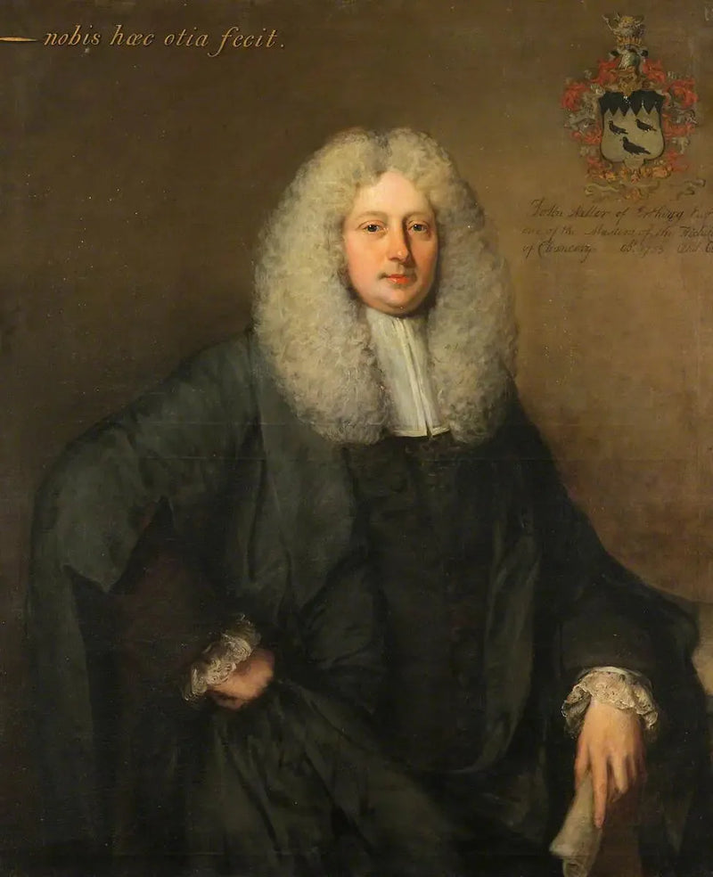 John Meller (1665-1733), meester van de Hoge Raad van de Chancellerie - Thomas Gainsborough

Source:
John Meller (1665-1733), maître de la Haute Cour de la Chancellerie - Thomas Gainsborough