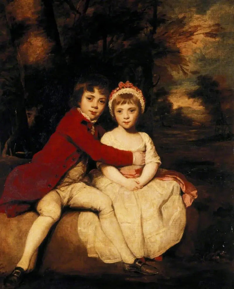 Reproductie van een klassiek olieverfschilderij - De jonge vrouw met een boek

Source:
John Parker, futur 1er comte de Morley (1772-1840), et sa sœur Theresa Parker, future l'honorable Mme George Villiers (1775-1856), enfants - Joshua Reynolds