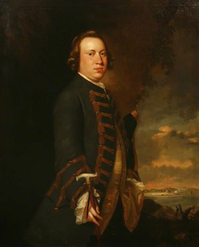 John Richard Edgcumbe, 2e baron Mount Edgcumbe (1716–1761) - Joshua Reynolds

Source:
John Richard Edgcumbe, 2e baron Mount Edgcumbe (1716–1761) - Joshua Reynolds