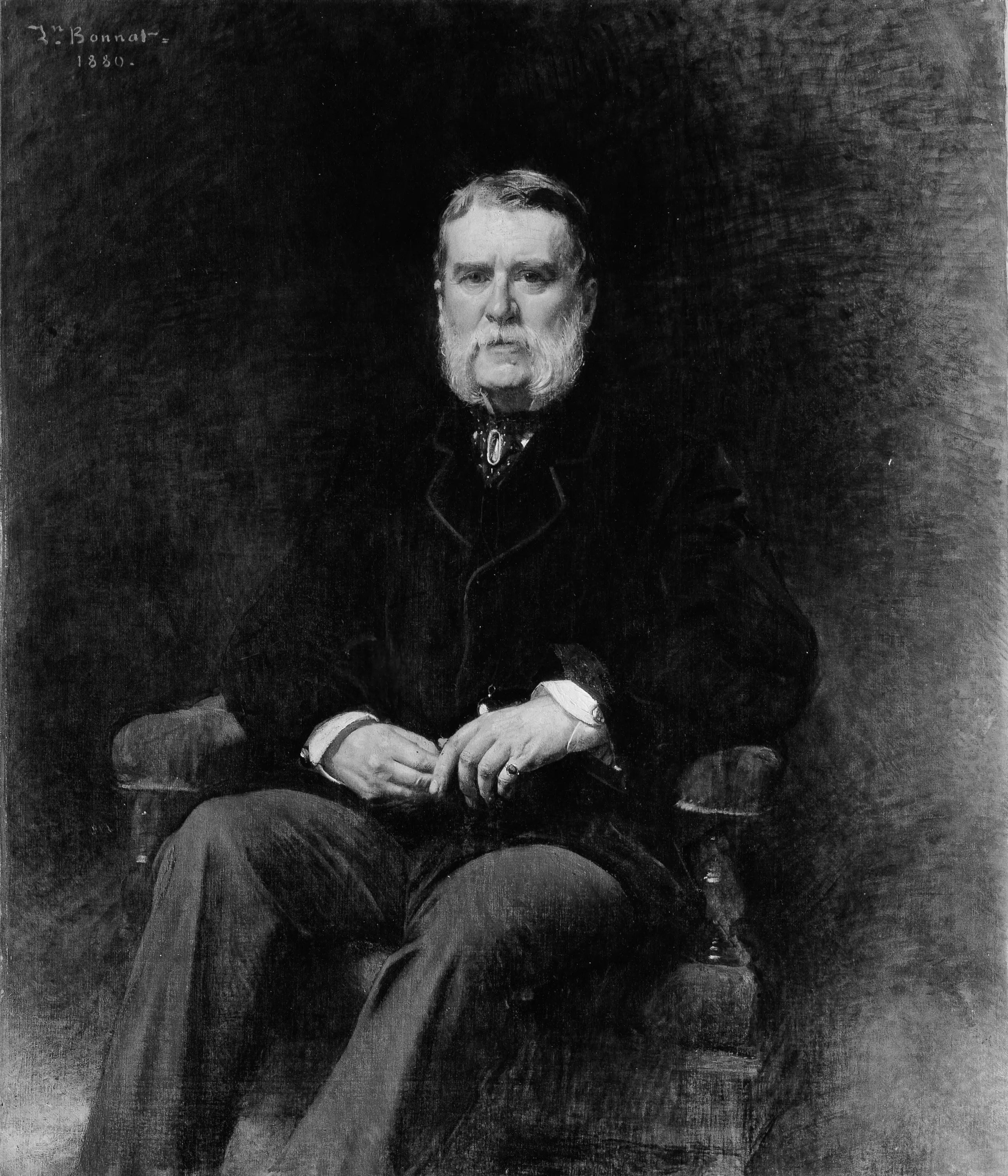 John Taylor Johnston (1820–1893) - Léon Bonnat - Alpha Reproduction