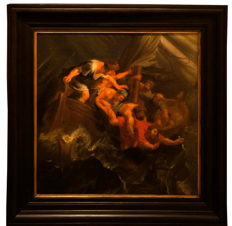 Jonas geworpen in de zee - Peter Paul Rubens