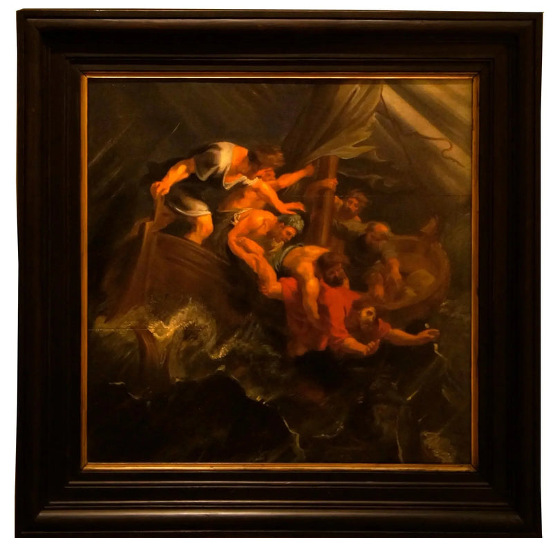 Jonas geworpen in de zee - Peter Paul Rubens