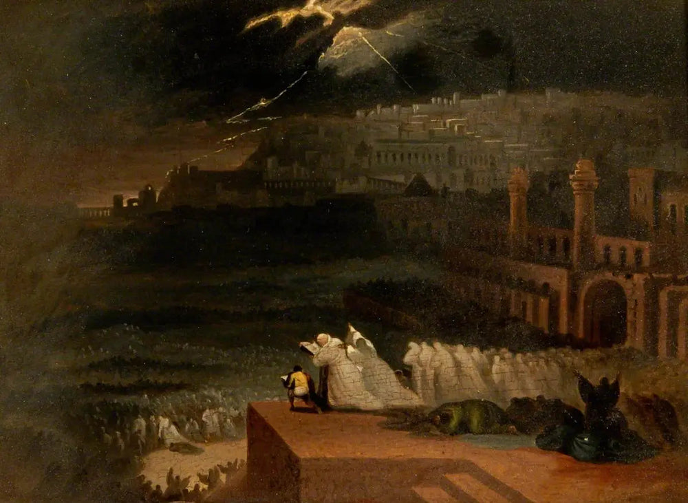 Jonas prêche devant Ninive - John Martin - Alpha Reproduction