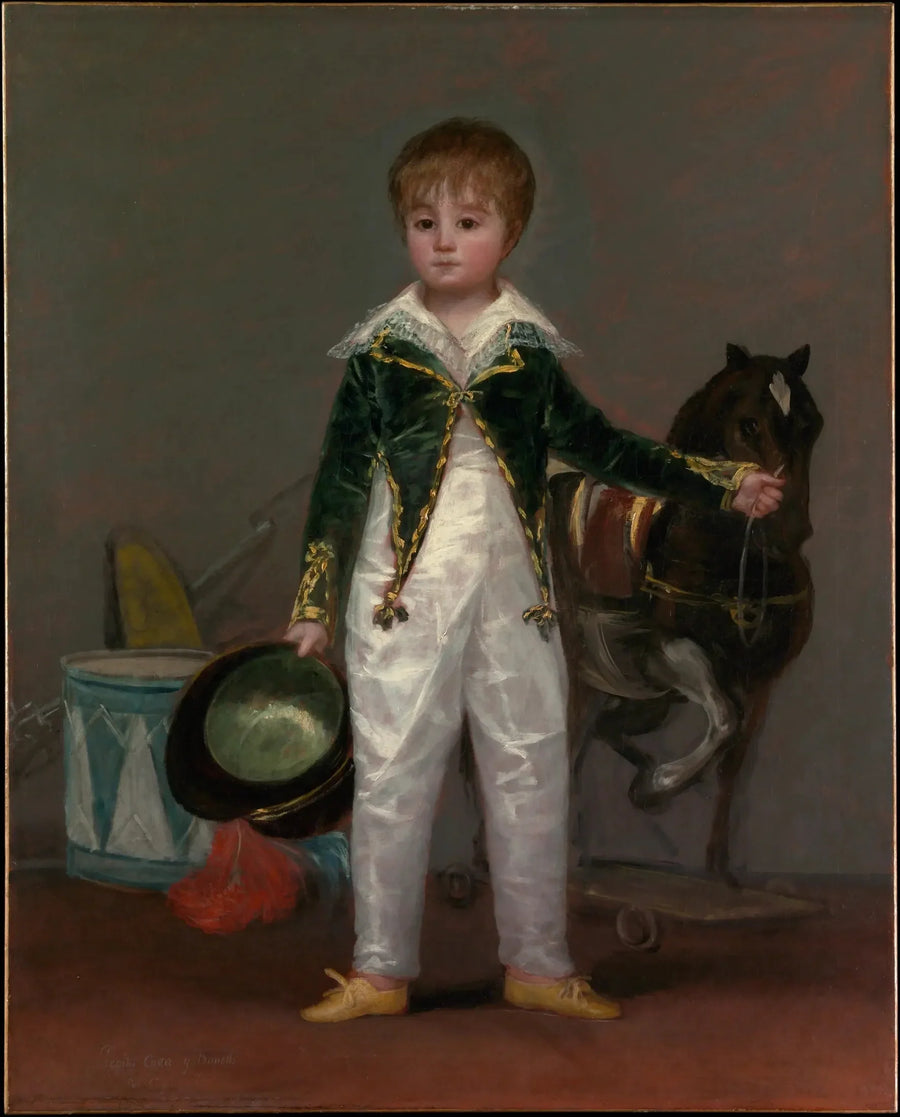 José Costa y Bonells, genaamd Pepito - Francisco de Goya