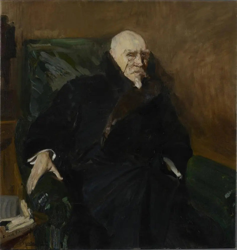 José Echegaray en Eizaguirre - Joaquín Sorolla