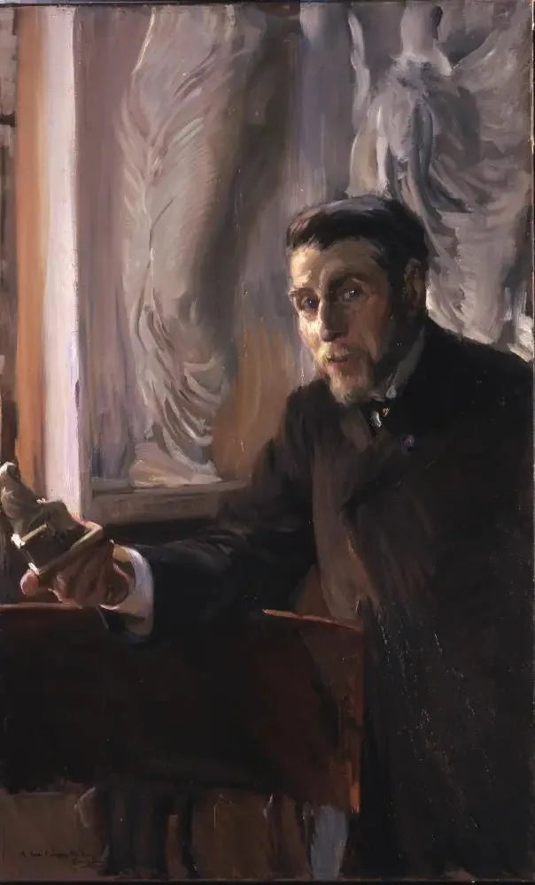 José Ramón Mélida en Alinari - Joaquín Sorolla