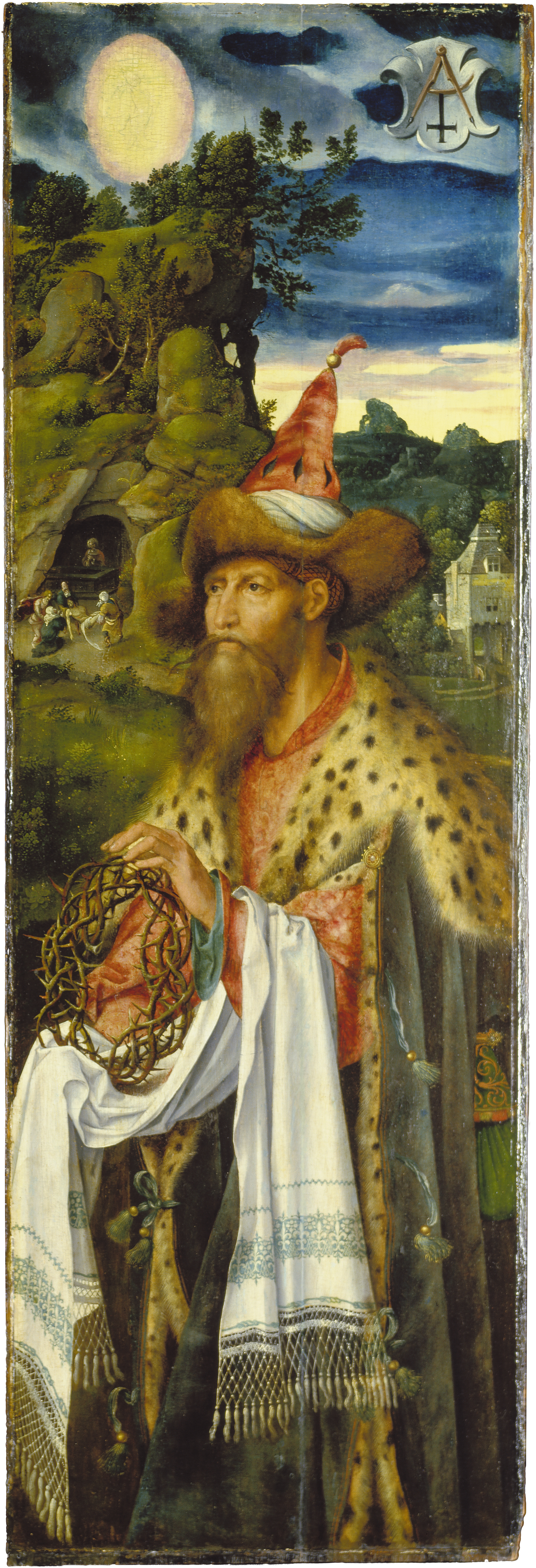 Joseph d'Arimathie - Joos van Cleve image 1 tableau peint à l’huile sur toile